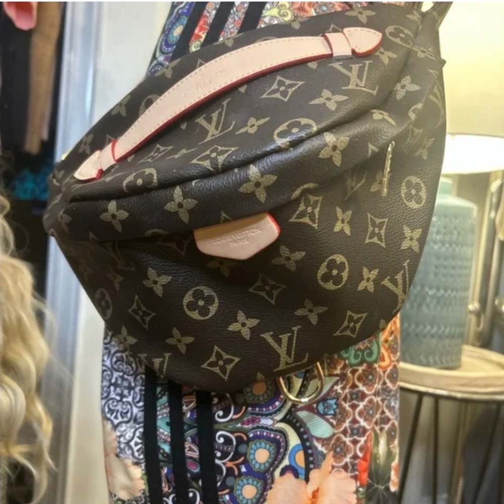 LV Brown Monogram Bum Bag
